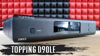 Topping D90LE review: top DAC with imitation of tube and transistor sound
