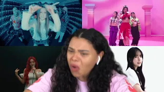 H1-KEY 'Deeper' / TRI.BE 'Diamond' / SEOLA 'Without U' / YOUNG POSSE 'YOUNG POSSE UP' MV | REACTION!