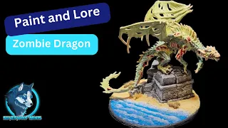 Bronze Zombie Dragon | Paint and Lore