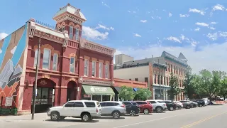 The Inspiration For Disneyland Main Street USA - Fort Collins Colorado / Old Town Walk Thru & MORE