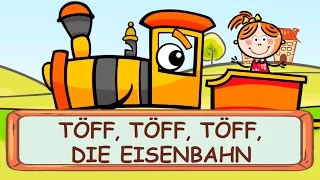 🌼 Töff Töff Töff die Eisenbahn - Kniereiter zum Mitsingen || Kinderlieder