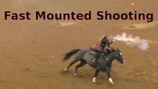 Part 1 Cowgirls & Cowboys Shooting From Fast Horses - 2018 CMSA World Championships