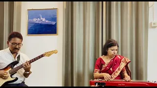 #kotogaan haralaam#Geetadutt#instrumental#sutapa on steelguitar#