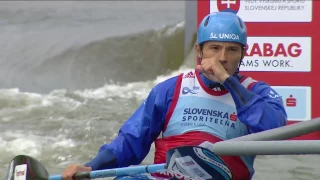 Jiří Prskavec (CZE) - Final K1M - 2016 ECA Canoe Slalom European Championships