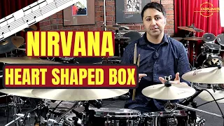 How to play 'Heart Shaped Box' by Nirvana on Drums - Drum Lesson