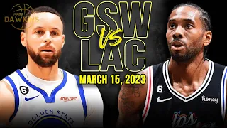 Golden State Warriors vs Los Angeles Clippers Full Game Highlights | March 15, 2023 | FreeDawkins