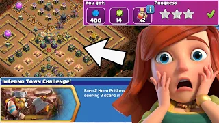 3 Star Inferno Town Challenge (EASY VERSION) | Clash of Clans