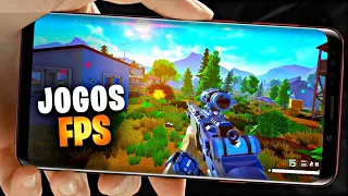 Os 10 MELHORES JOGOS de TIRO/FPS para Celular Android