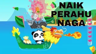 PETUALANGAN KAPTEN PANDA KIKI BERLAYAR NAIK PERAHU NAGA di LAUTAN | Babybus Indonesia | Babybus