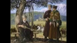 Старинная чеченская песня "Ламан новкъахь"(По горным тропам)