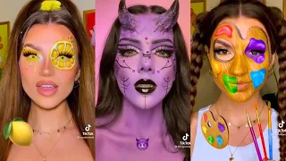 Emoji Makeup Challenge Compilation 😈🔥💦🌈🌺🌸🌼🌻 New tiktok trend Part 2