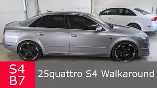 I got a 25quattro 1 of 250 S4! | 25th Anniversary of Quattro Audi S4