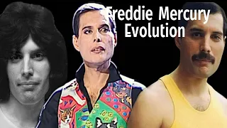 Freddie Mercury Transformation [From 1969 to 1991]