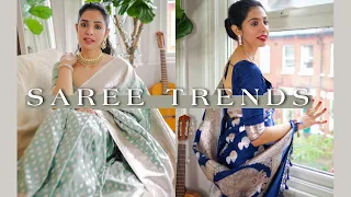 Latest Trends & Designs in Banarasi Sarees + Styling Tips