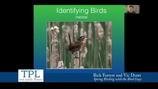 Library Virtual Presentation - Spring Birding