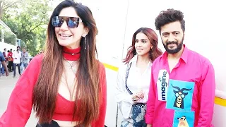 Riteish Deshmukh And Genelia On The Sets Of Bigg Boss OTT Finale