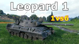 World of Tanks Leopard 1 - The Ultimate Warrior (1vs6)