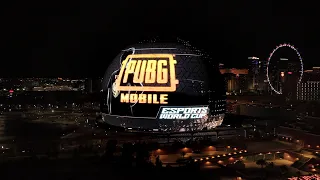 PUBG MOBILE lights up Vegas Sphere | Tune in to the Esports World Cup in Riyadh this Summer