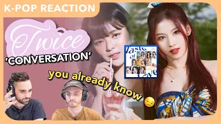 TWICE (트와이스) - Conversation (Audio) REACTION | Taste of Love Mini Album First Listen