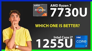 AMD Ryzen 7 7730U vs INTEL Core i7 1255U Technical Comparison