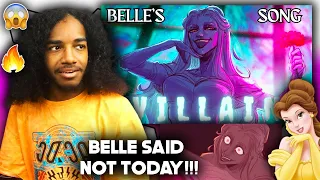 Belle's Villian Song | Tale As Old As Time | My *REACTION* | ANIMATIC | Beauty & The Beast