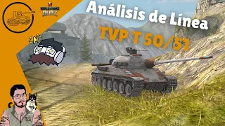 WoT Blitz en Español | TVP T 50/51 | Análisis de Línea y Primeras Impresiones