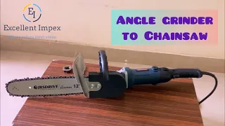 Amazing Gadget for Angle Grinder | Convert your Angle Grinder to Chainsaw | Eastman Chainsaw Stand