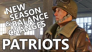 BUFFs and NERFs! NEW PATRIOTS Season Comes With Some Balance Changes too in World of Tanks Console