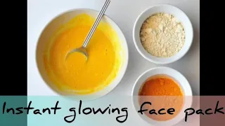 Daily glowing face pack...DIY home made face pack@shivanirana012