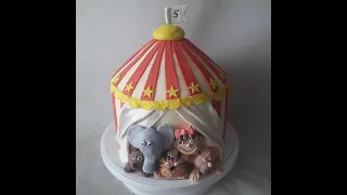 А у меня торт для цирковой вечеринки - Торт Цирк