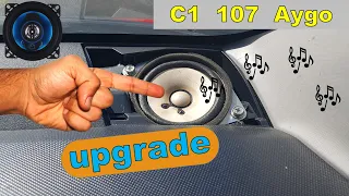 Upgrade YOUR Citroen C1 Front Dash Speakers 🔊 Easy Peasy 🎸