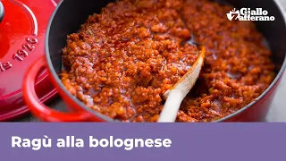RAGÙ ALLA BOLOGNESE-ORIGINAL RECIPE for lasagna and tagliatelle