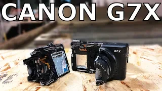 Canon G7X Cut In Half With 60,000 PSI Waterjet