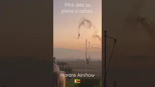 Tragic Plane Crash At An Airshow In Zim Goes Viral