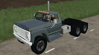 1975 Ford F600 Dual Axle Semi | Farming Simulator 19