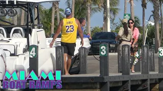 They Are Denied and She is Left At The Ramp | Miami Boat Ramps | 79th St