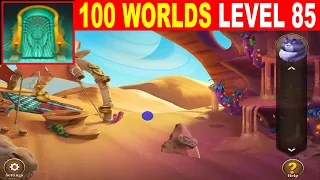 100 Worlds LEVEL 85 Walkthrough - Escape Room Game 100 Worlds Guide