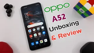 OPPO A52 Unboxing & Detailed Review | 6GB Ram 128GB Rom | Quad Rear Camera | 16990/-🔥