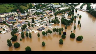Campingpark Freibad Echternacherbrück in Deutschland - Ein Jahr nach der Überschwemmung. #sauertal