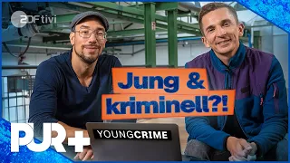 Jung & kriminell!? Das sagt Ex-Gangster Maximilian Pollux zu jugendlichen Straftaten. PUR+ | ZDFtivi