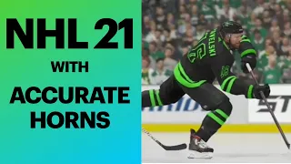 NHL 21 With Accurate Goal Horns