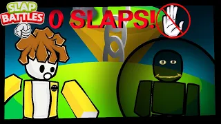 Using Bob With 0 Slaps| Roblox Slap Battles