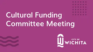 Cultural Funding Committee Meeting April 6, 2023