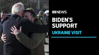 Biden visit 'huge moment for Ukraine' | ABC News