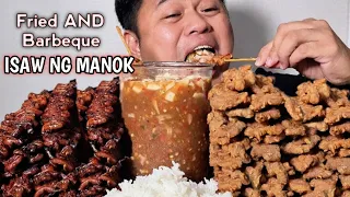 ISAW NG MANOK | FILIPINO STREETFOOD | MUKBANG PHILIPPINES