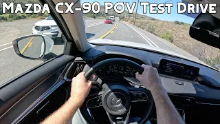 Mazda CX-90 3.3 Turbo POV Test Drive