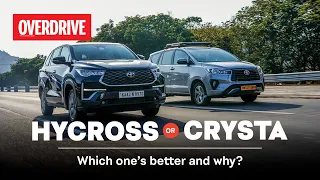 Toyota Innova: Crysta or Hycross - which one’s better and why? | OVERDRIVE