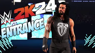 Roman Reigns 15' WWE 2k24 ENTRANCE