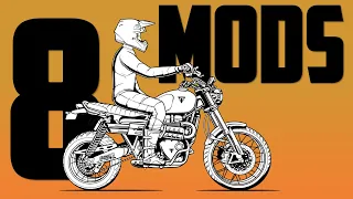 8x MUST DO MODS for your Motorbike | Triumph Scrambler 1200 Mods