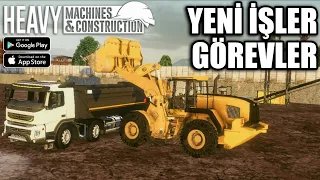 YENİ İNŞAAT İŞLERİ OYUNU // YENİ İŞ ALDIK | HEAVY MACHINES & CONSTRUCTION !!